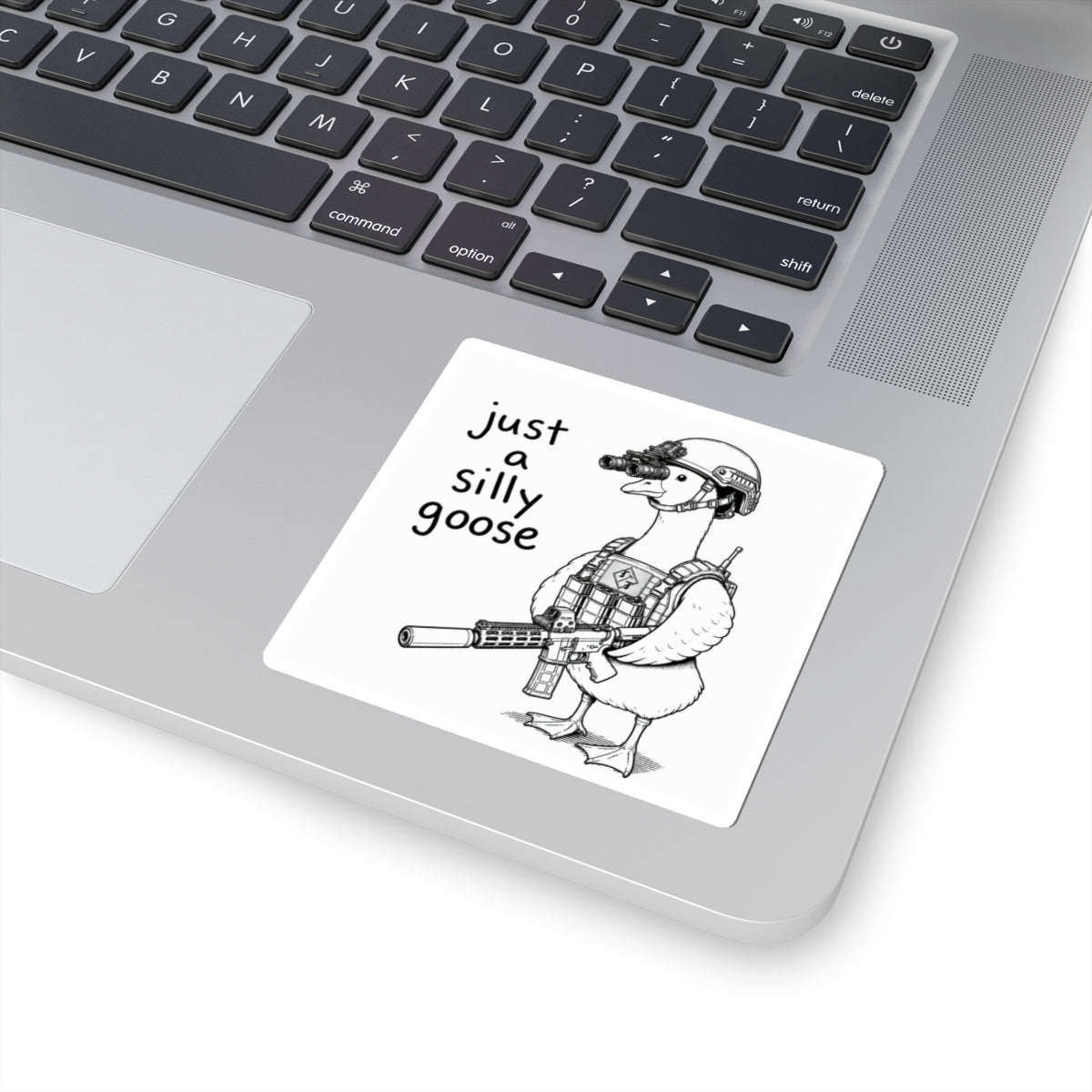 Just a Silly Goose Sticker