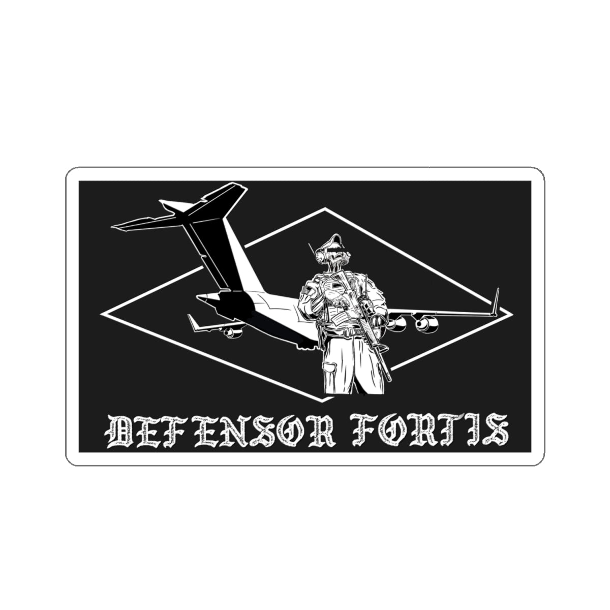 Defensor Fortis Sticker