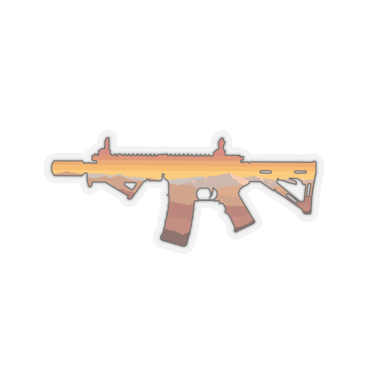 Short Barrel AR...Golden Sunrise