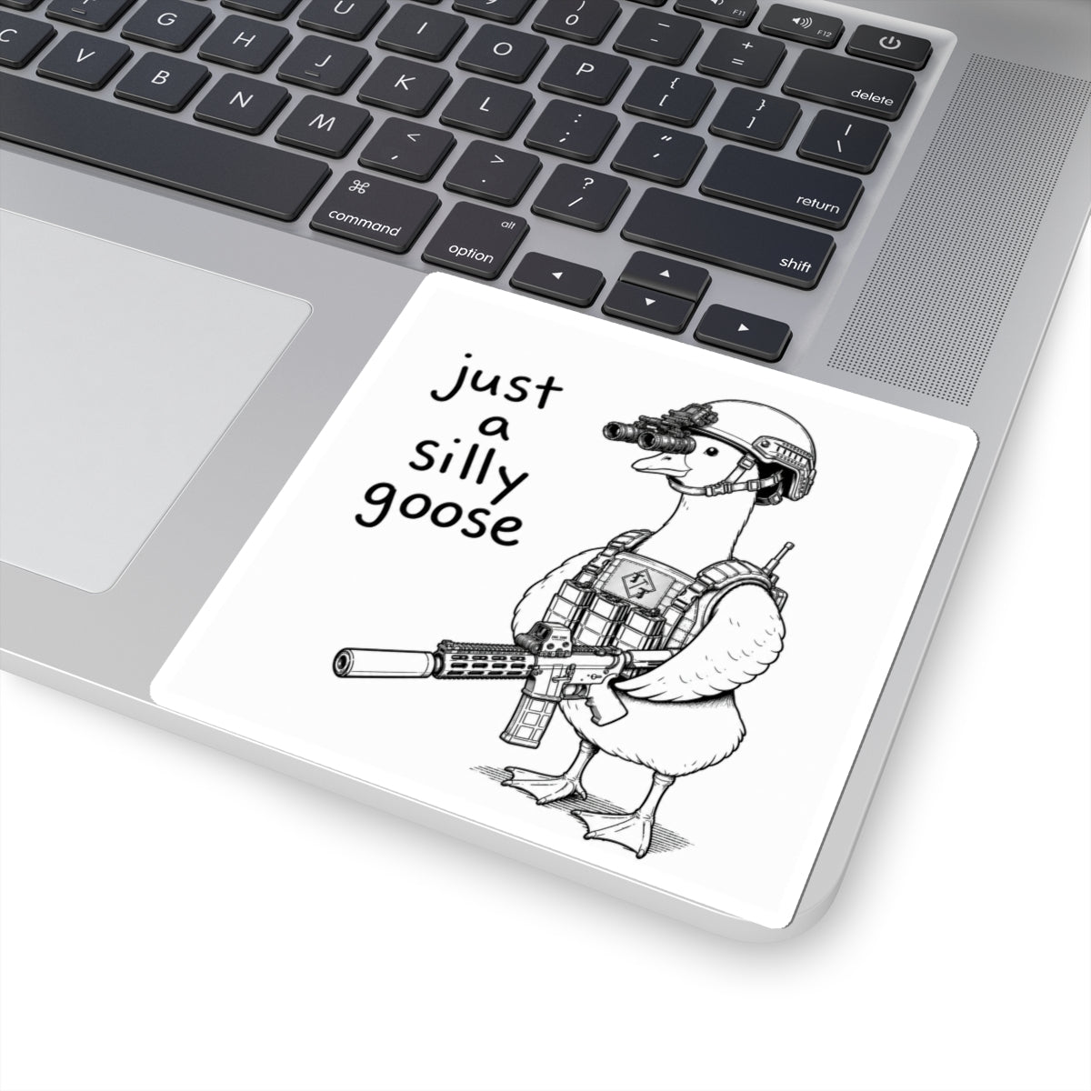 Just a Silly Goose Sticker